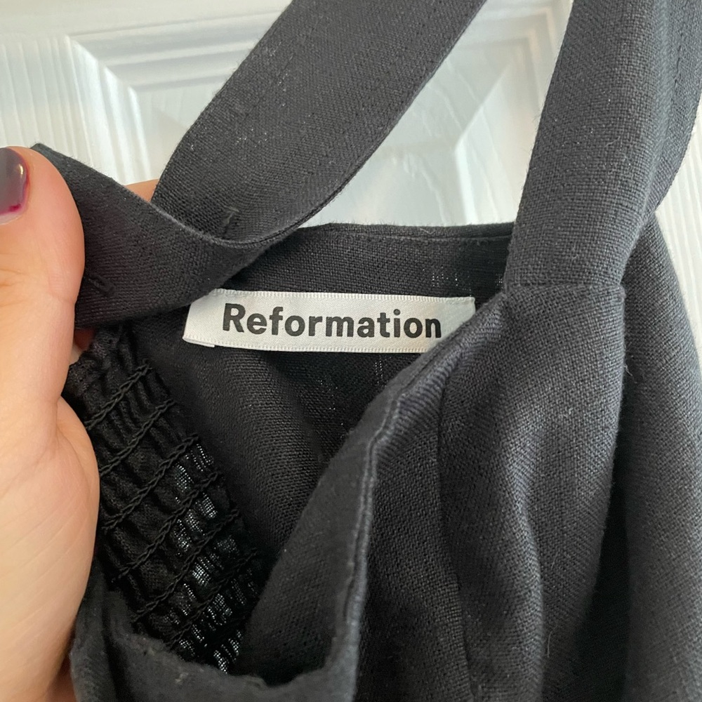 Reformation Tyler Front Button Jumpsuit - image 7